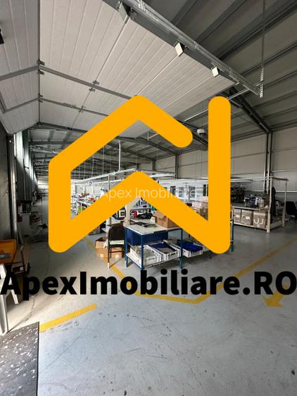 Hala Industrială Vest Ploiești 550 mp + Birouri | Parcare 20 auto | Acces TIR | - 4