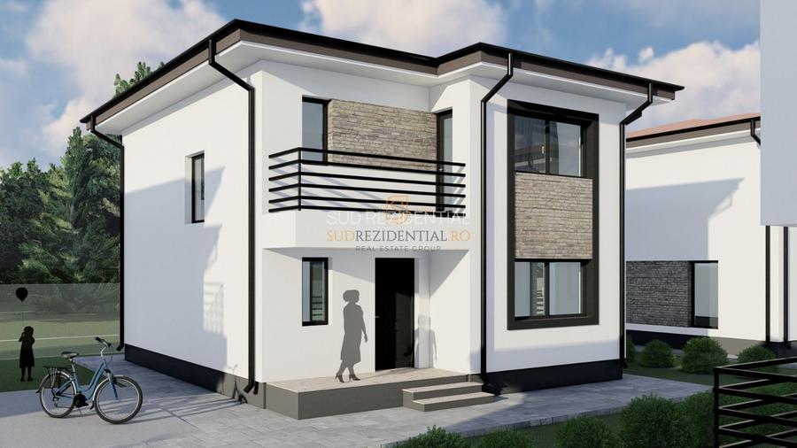 Lot de teren intravilan 2473 mp, proiect si autorizatie pentru 9 vile Berceni - 10