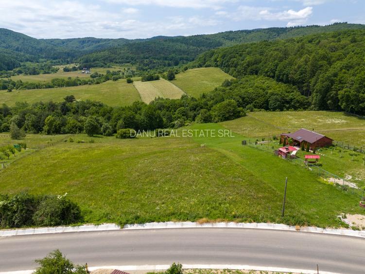 Teren cu potențial turistic în Vulcan BV– vedere panoramică - 16