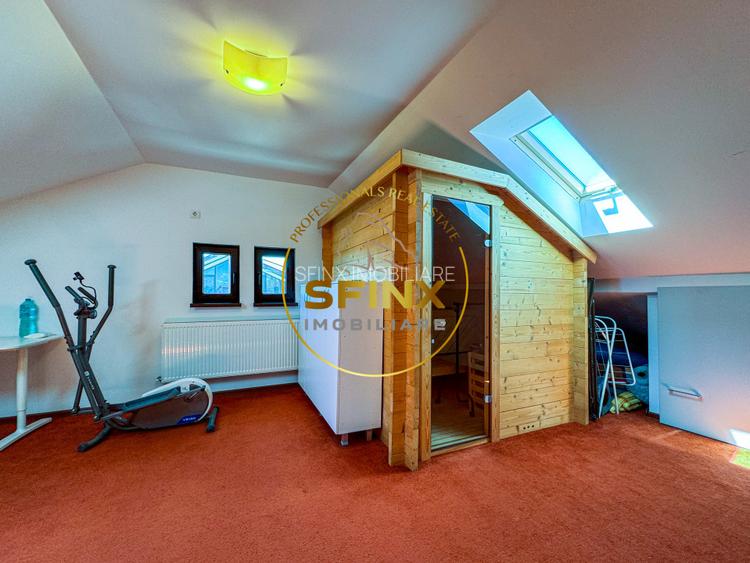 Casa individuala | 5 camere | teren 500mp Chiajna | sauna - 34