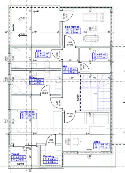 Casa la rosu cu Teren 620 mp, utilitati, canalizare, autobuz, asfalt - 1