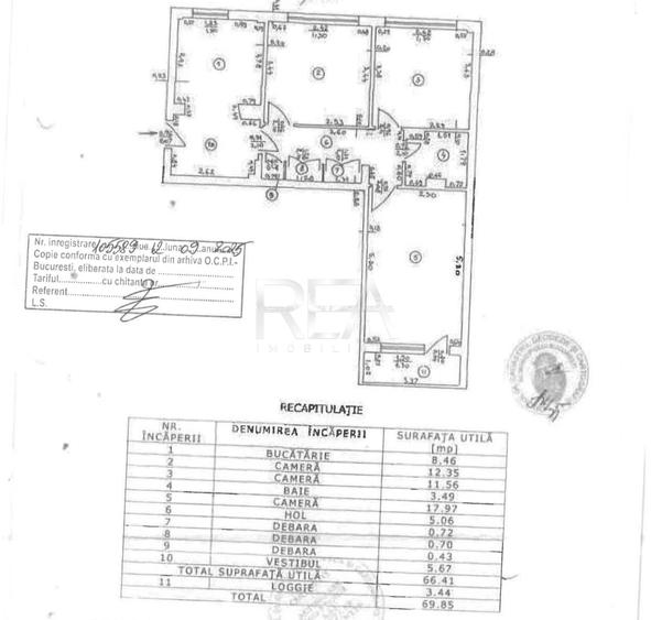 3 camere decomandat | Bd. Pallady | 200m metrou | Mutare imediată - 14