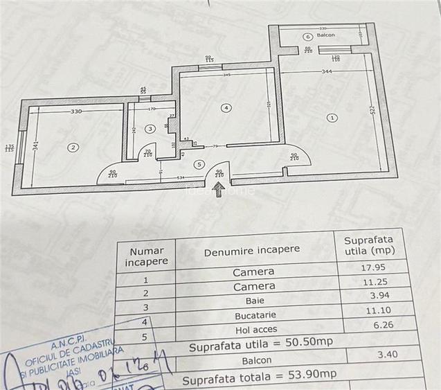 Cug - Selgros - 2 Camere Decomandat - Bloc 1985 - 15