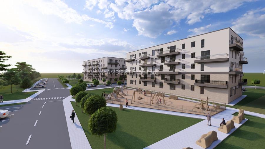 APARTAMENT tip OPEN-SPACE - 2 camere, ETAJ 2, Complex TUDOR VLAD RESIDENCE; - 5