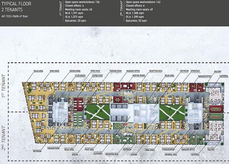 Afi Tech Park, Tudor Vladimirescu 29 - comision 0%, reprezentam proprietarul! - 15