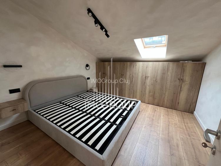 Duplex modern de închiriat | 100 mp utili | 2 dormitoare | 2 băi | Parcare - 17