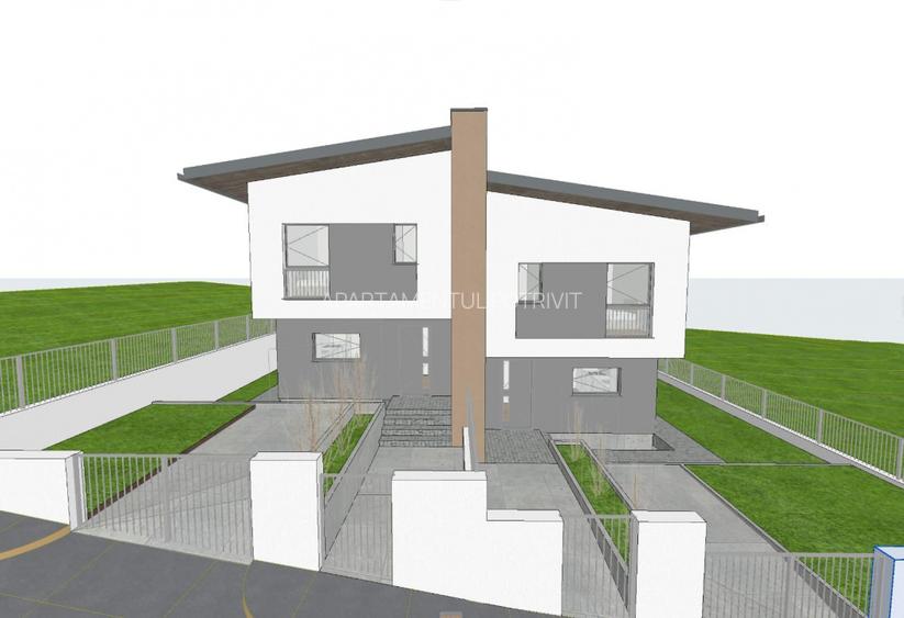 Duplex modern in Tauti &acirc; 170 mp utili, curte privata, semifinisat - 3