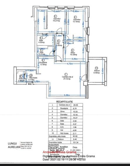 Pipera Triana apartament 4 camere de vanzare - 31