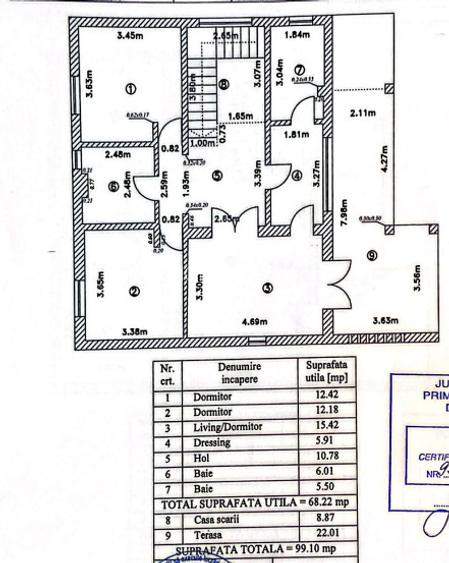 TUR VIRTUAL! Vilă P+1+M pe Colț – 325mp Utili, Curte Amenajată 590mp | Fundeni - 23