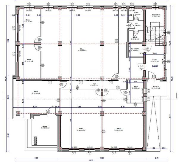 Clădire birouri 1.000 mp utili, 15 parcări, rooftop – Sibiu zona Milea - 2