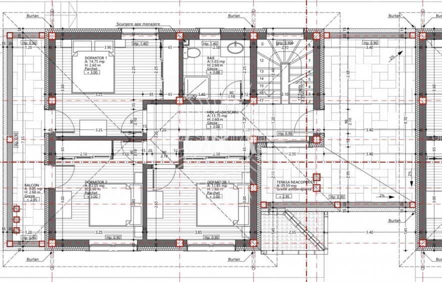 CASA SEMIFINISATA CU CF DE VANZARE CU GARAJ FELEACU - TEREN 430 MP CU PRIVELISTE - 19