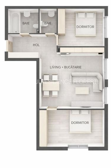 Ap 3 C3 Tautului Residence Parc Parcul Poligonului Zona Sub cetate Ta - 1