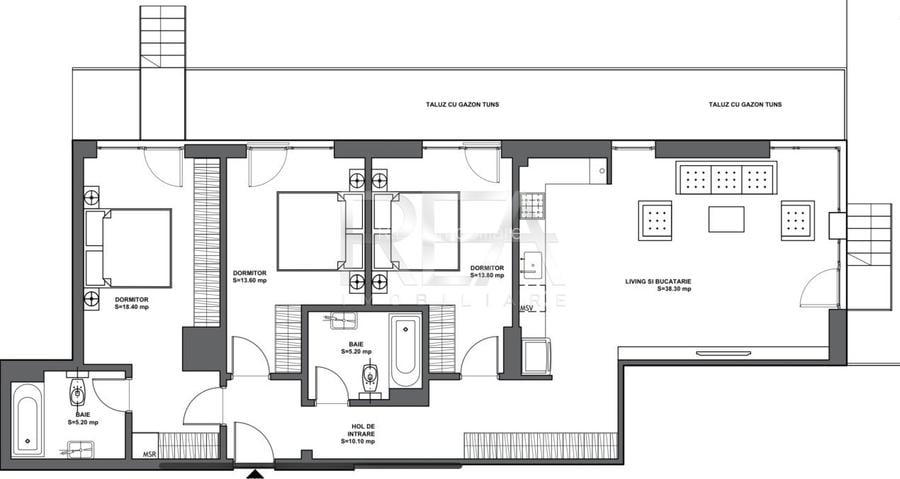 4 camere cu curte 237 mp Ultracentral - Tepes Voda 152 - 10
