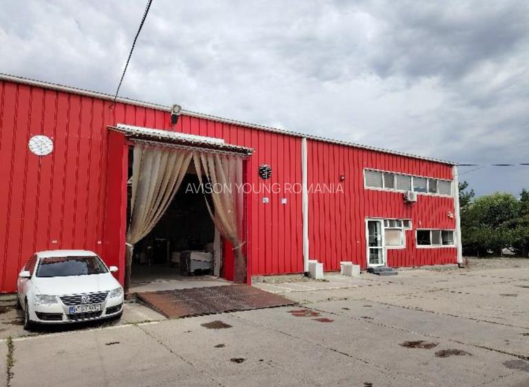 Hala depozitare / logistică – 1.600 mp | Ștefăneștii de Jos, Ilfov | Comision 0% - 8