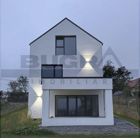 Casa individuala, 160 mp+ 873 mp teren, parcare, zona Feleacu