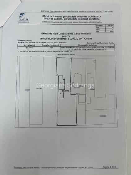 De vânzare teren de casă Sat Poiana-Constanta - 8