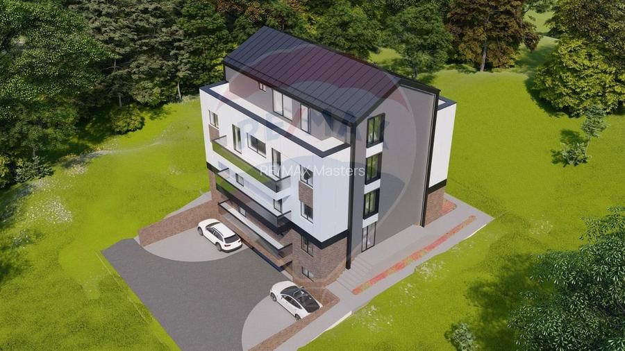 Apartament nou 2 camere - bloc nou | balcon 10 mp - 6