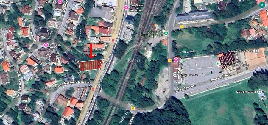 Teren premium 700mp Predeal - DN1 - 4 min pârtie - Proiect pensiune inclus - 2