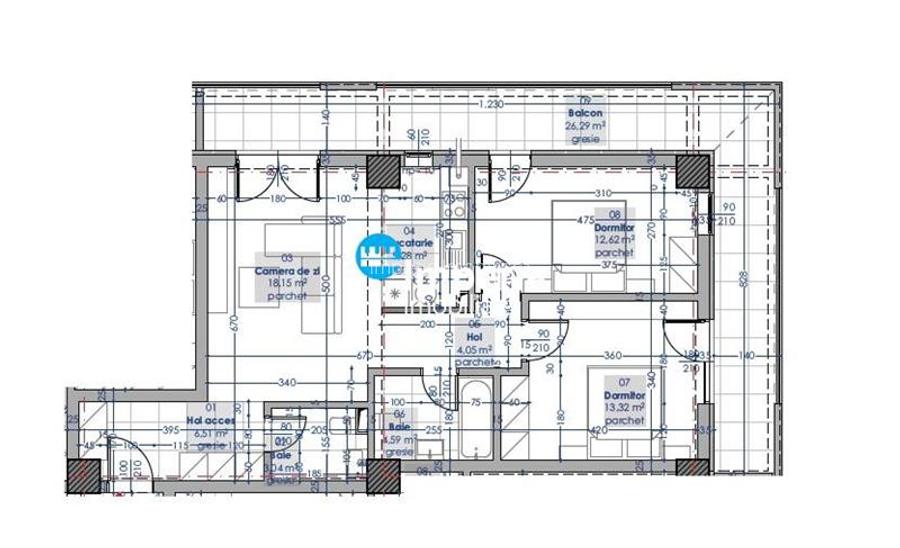 Apartamente noi 3 camere, 2 bai , Tatarasi - Kaufland, Pret Promotional! - 4