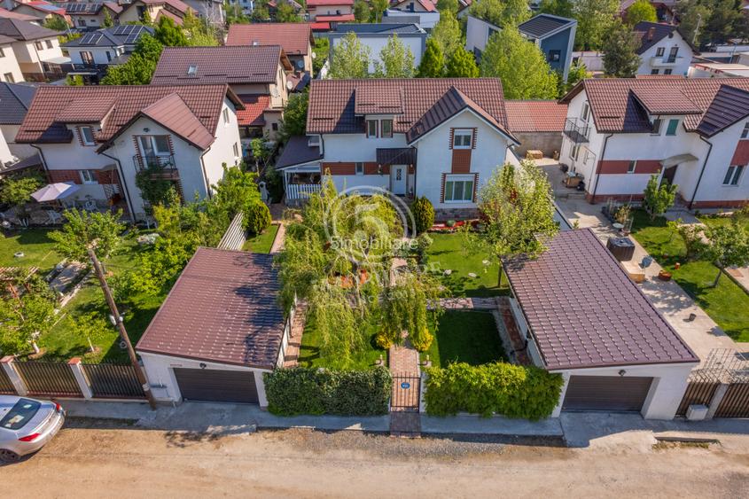 Casa cu probabil cea mai frumoasă grădină din Bragadiru + 2 garaje - 39