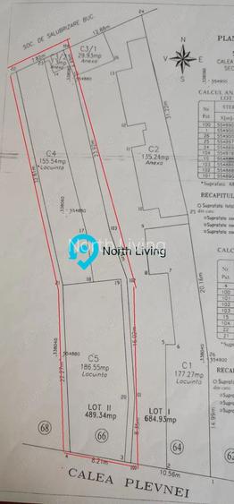 Teren ultracentral pe Calea Plevnei – oportunitate rară de investiție - 2