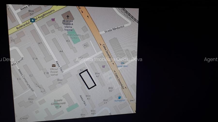 Vand teren intravilan in Deva, pretabil pentru constructie bloc de locuinte, - 3