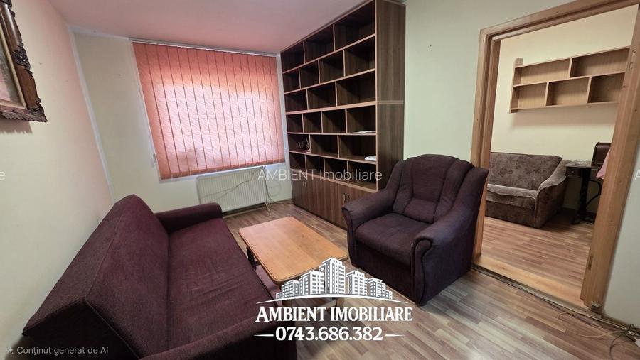 Apartament cu 3 camere, etaj 4, mobilat, zona CENTRU - BUIUM; - 3
