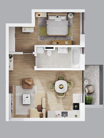 Comision 0% Apartament 2 camere | Proiect NZEB | Zonă de Nord Timișoara | - 2