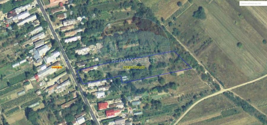 Vanzare teren intravilan  6.000mp Ogrezeni -Giurgiu/ Strada principala - 3