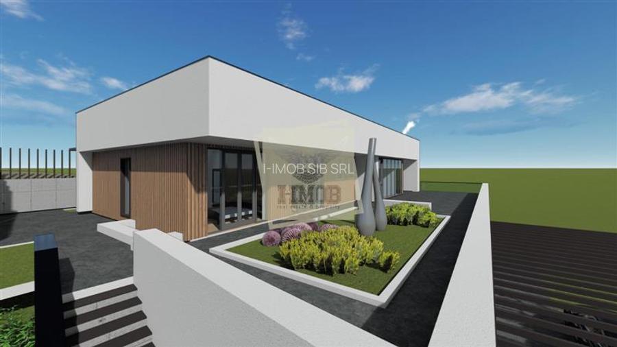 Teren intravilan cu PUD si priveliste spre Sibiu in zona Sura Mare - 2