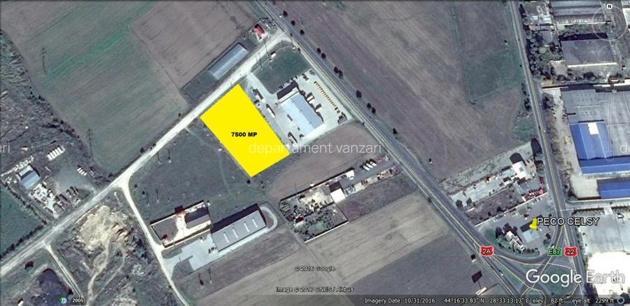 Ovidiu-PECO Celsy- DN 2A teren intravilan, zona industriala - 2