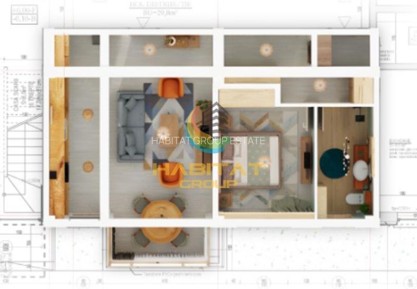 2 camere Grigorescu nou cladire boutique - 13