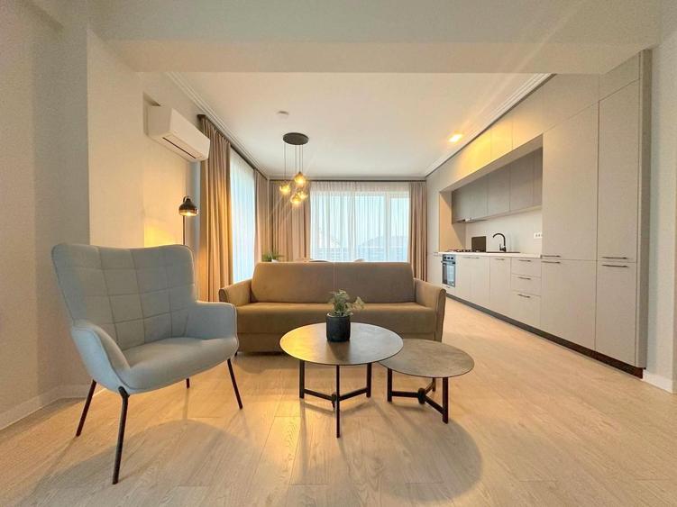 2 camere modern, mobilat și utilat, Dumbrăvița, parcare inclusă