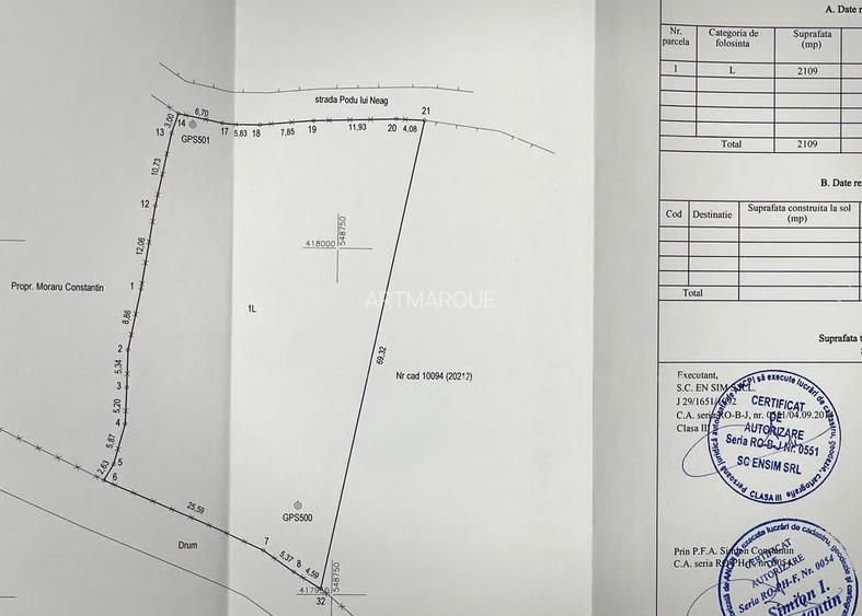 Teren intravilan Podul lui Neag - 5
