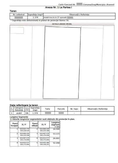 comuna Islaz - teren 1374mp - canalizare - gaze - curent - asfalt - potential - 4