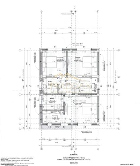 Vila exclusivista_P+1*5 Camere*Teren 704 mp*Langa Padure//Balotesti - 49