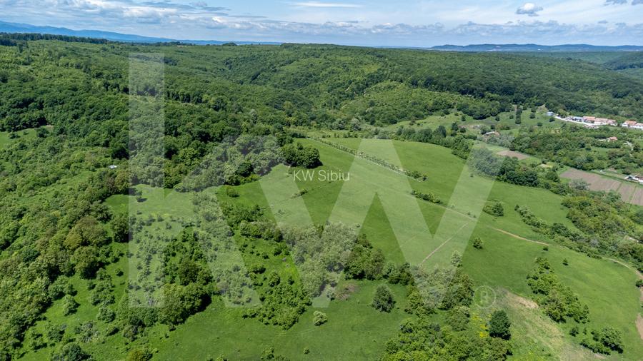 Bradu, Sibiu – terenuri 500 mp cu priveliște la munți și râu, doar 7.500 € - 4