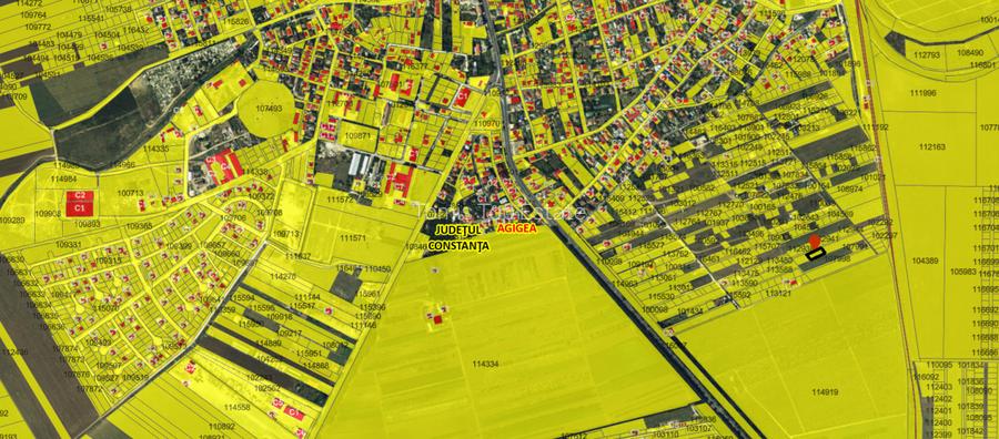 Teren de vanzare in Agigea, zona de Est, deschidere de 42,5ml, sup de 1000mp. - 2