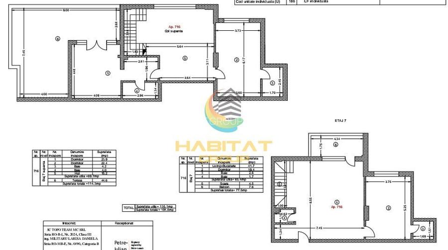 Penthouse 4 camere cu 4 Bai 5 minute de Metrou! - 3