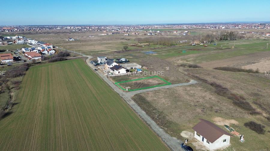 Moșnița Nouă: teren SAD 717 mp pe colț | P+2E+M | 61 €/mp - 2