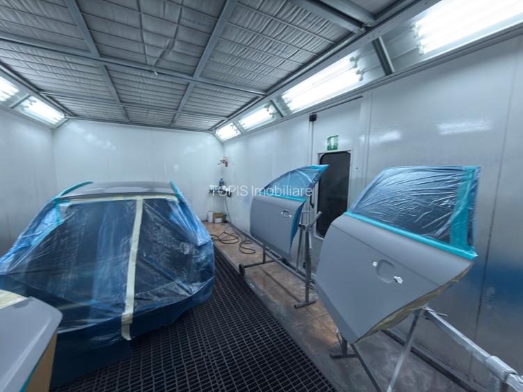 Voluntari (Metro)- Hala echipată pentru service auto, tinichigerie și vopsitorie - 5