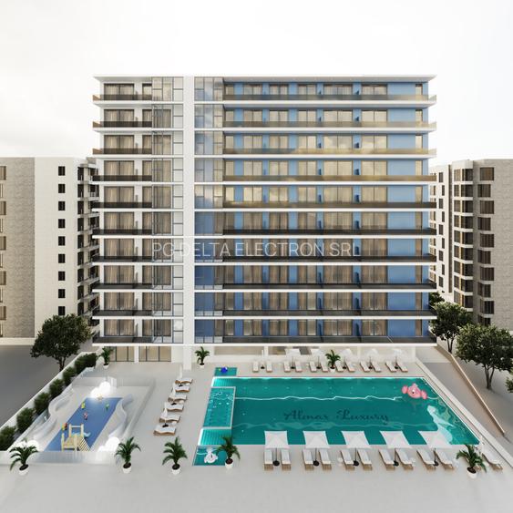 STUDIO VEDERE LA PISCINA SI LATERALA LA MARE -ALMAR LUXURY RESIDENCE-MAMAIA NORD - 5