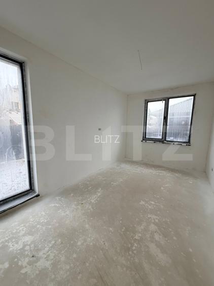 Casă individuală în Sânpetru 4 camere, tavane 3 m, geamuri mari, 465 mp,215.000E - 5