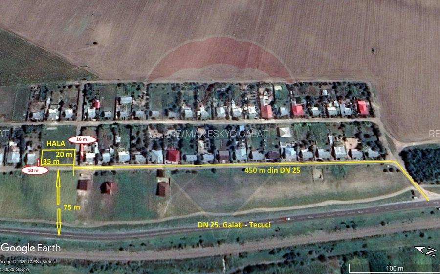 Teren agricol 13,1 ha + Hală 700 mp + Utilaje Agricole - Piscu, Galati - 25