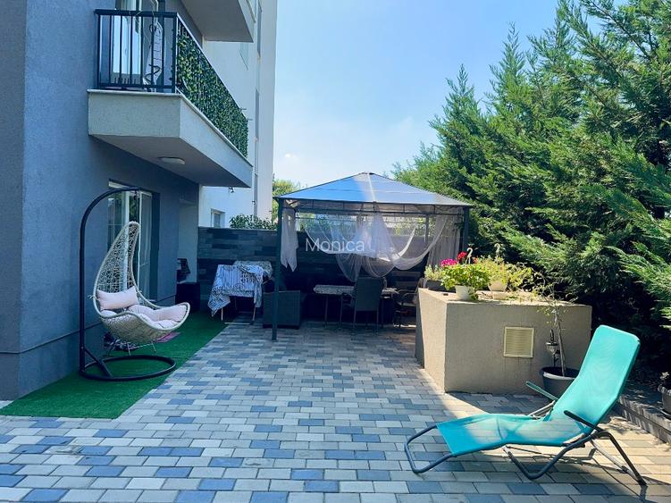 Apartament cu 2 camere cu gradina 170mp, loc parcare, Pipera. - 11