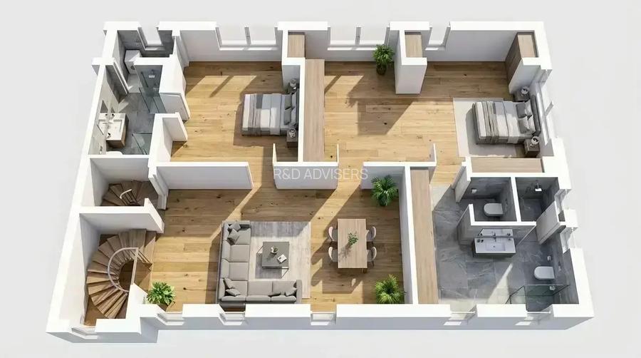 Penthouse Triplex de Lux | Dorobanți | 345 mp | Rooftop - 6