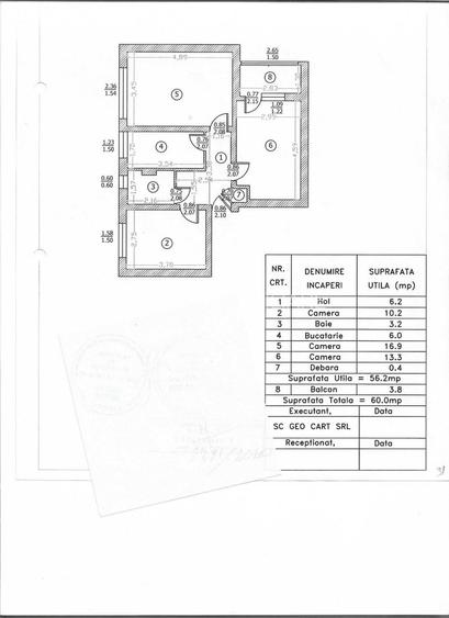 Vanzare Apartament 3 camere, Decomandat, Bd.Al.Obregia, - 7