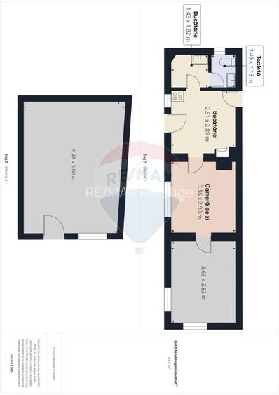 Casă cu două corpuri, ideală pentru firmă, Vitan - 20