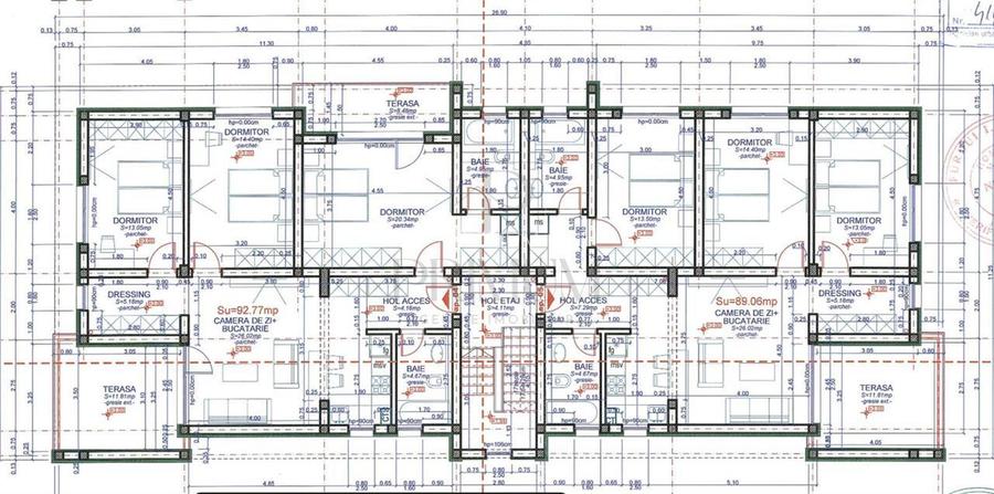 DUMBRAVITA |4 CAM |ET.1 |2 BAI |3XLOC PARCARE |TERASA INCALZITA |INCALZIRE PADOS - 10