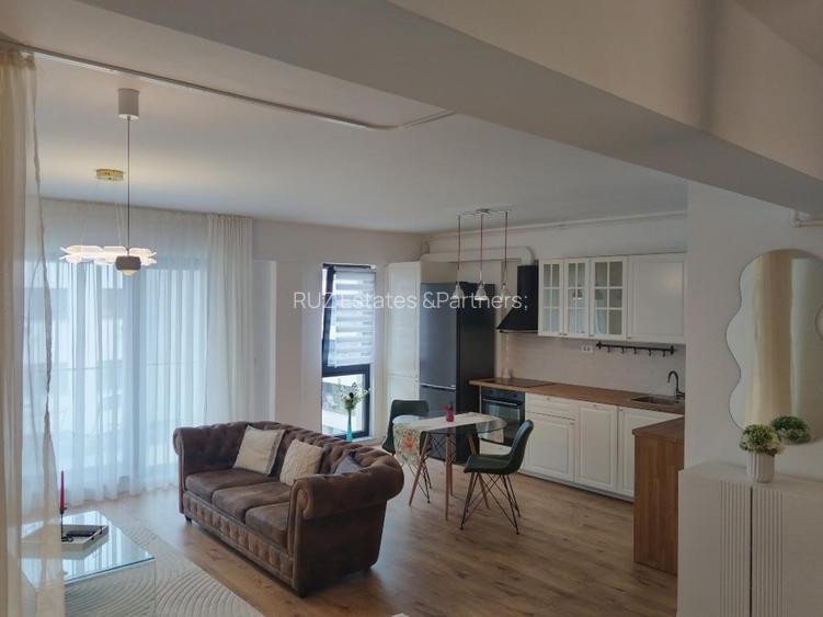 Studio Dublu | LUX | 45 MP | Balcon | Prima inchiriere | Rond OMV Pipera - 3